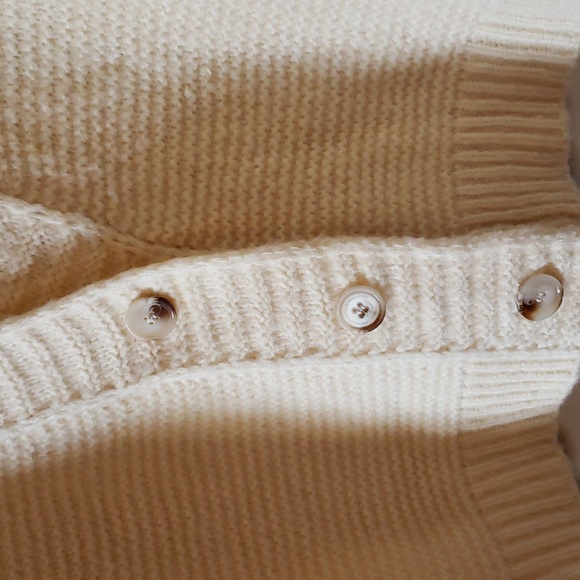 PrettyLittleThing | Cream Oversized Knit Cardigan | M | NWT - Picture 4 of 6